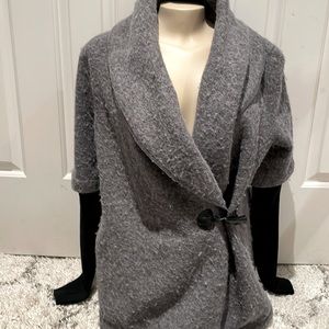 LINE WOOL SWEATER COAT TOGGLE NWT   Anthropologie SMALL